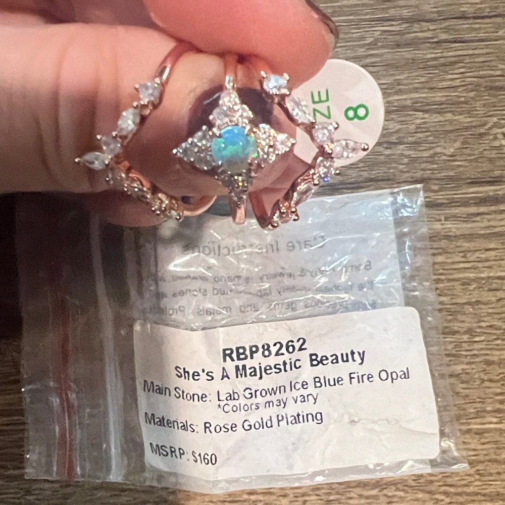Bomb Party Ring.                    She’s a Majestic Beauty Opal Ring